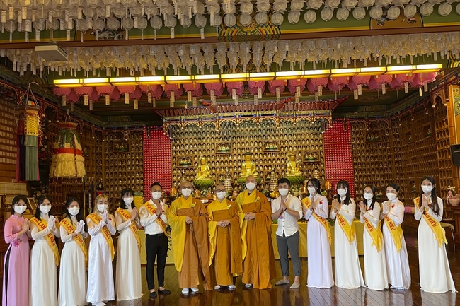 Ullambana Ceremony at Hoang Phap ashram in Jeonju - South Korea